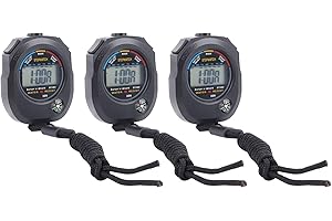 Karlak Sports Stopwatch High Accuracy Waterproof Timer for Running Swimming Basketball