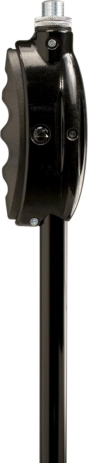 Ultimate Support Live Series One Hand Microphone Stand with Stackable Base, Black, Tall - Image 4