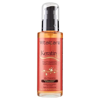 Vitalcare Keratin Oil Reinforcing Treatment 100 Ml Hair Products