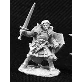 Reaper Miniatures Rheagar Male Fighter Miniature 25mm Heroic Scale Dark Heaven Legends