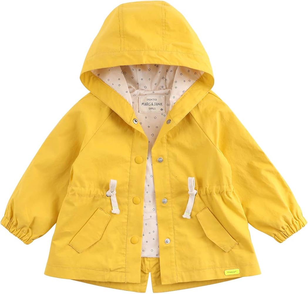 baby girl mustard coat