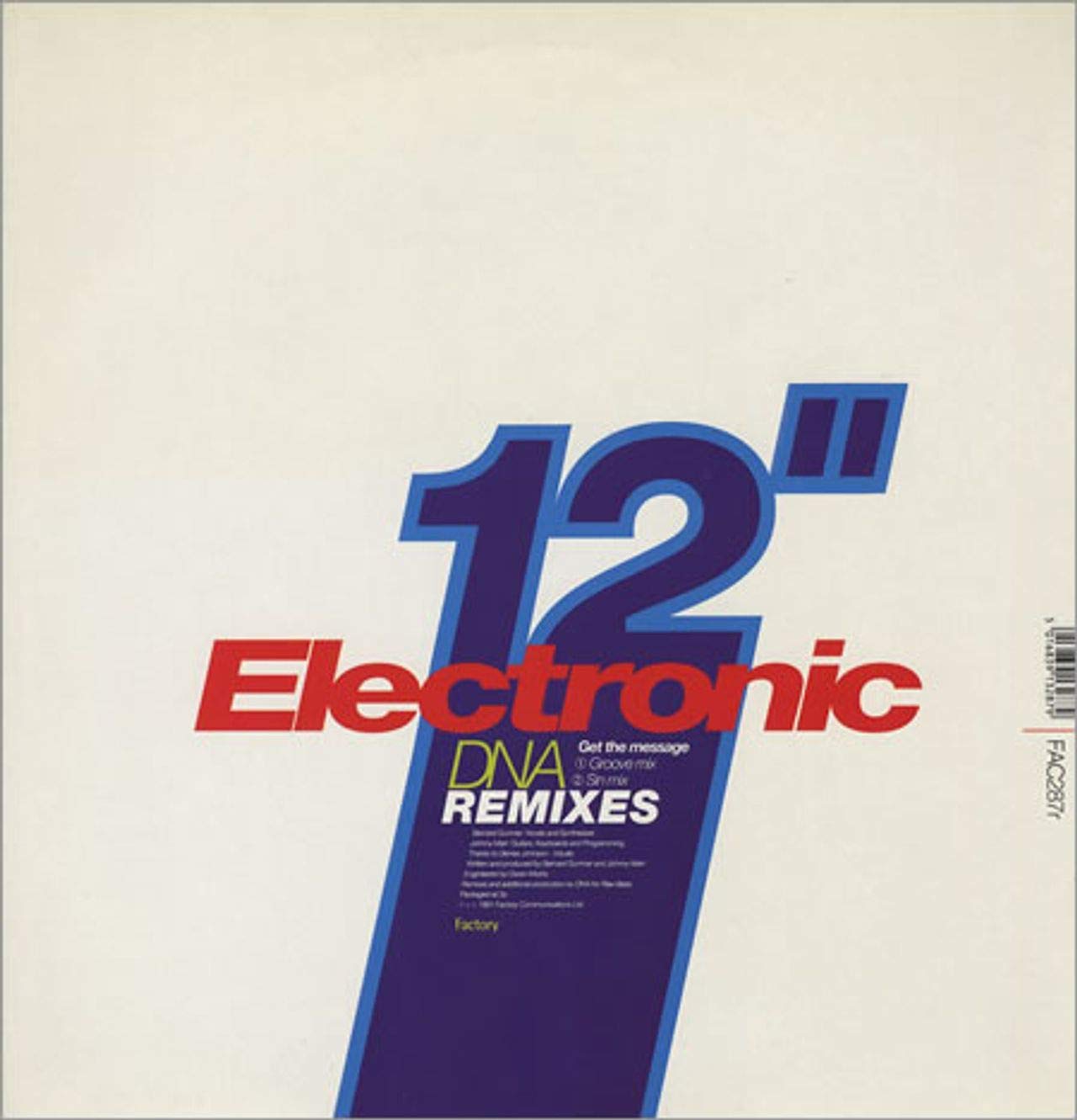 Electronic Get the Message [Vinyl] Music