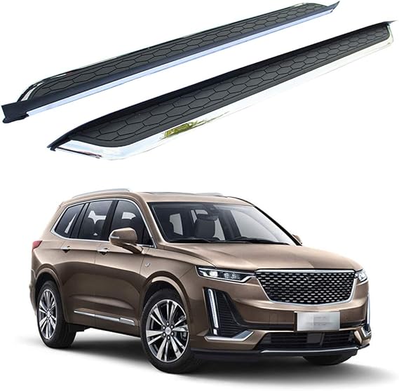 Lequer 2PCS Running Boards fits for Cadillac XT6 2019 2020
