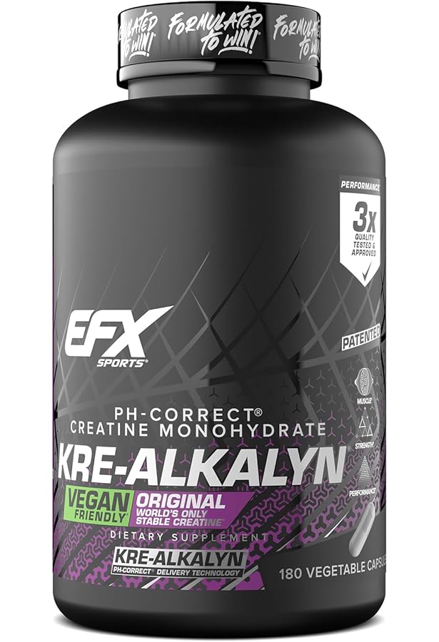 Amazon.com: EFX Sports Kre-Alkalyn EFX | pH Correct Creatine