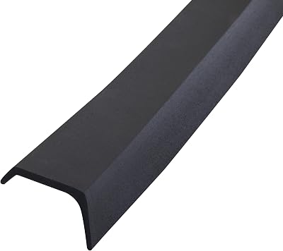 M-D Building Products 3749 Garage Door Bottom Rubber Seal 16 Feet Black