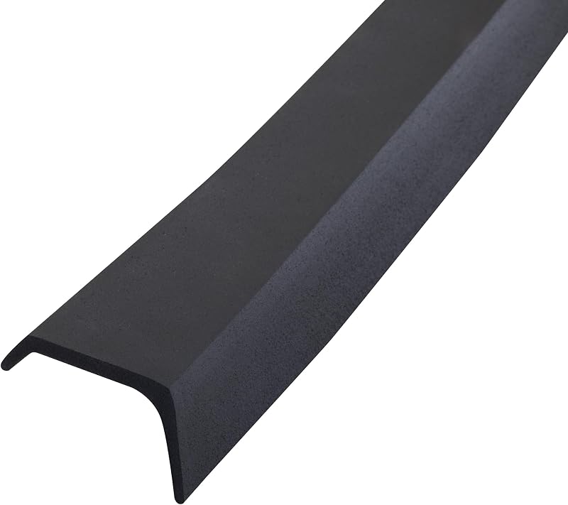 M-D Building Products 3749 Garage Door Bottom Rubber Seal 16 Feet Black