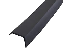 M-D Building Products 03749 16 ft. Black Rubber Garage Door Bottom Seal
