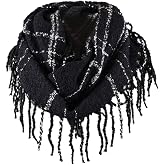 Chalier Infinity Scarf Neck Warmer, Fleece Lined Winter Scarves | Plush Lining, Stretchy Comfort Fit, Double-Layer Warm, Efficient Heat, Wind-Resistant, Cold Weather Gfits, Stocking Stuffers