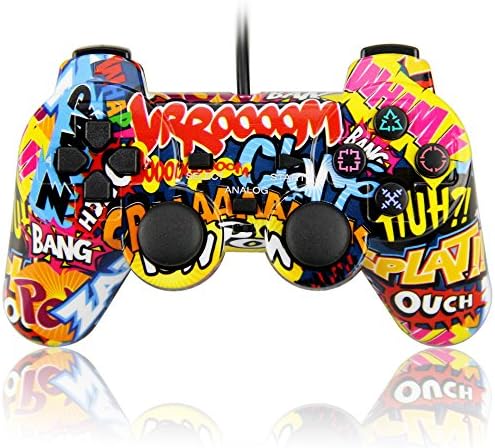 Wired USB Gaming Controller Double Vibration Gamepad For PC(Windows XP/Vista/7/8/10)
