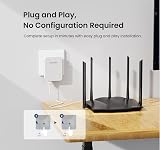 Tenda PH3 AV1000 Powerline Adapter Kit 1000Mbps HomePlug AV2 UK Plug 2 Pack view 5