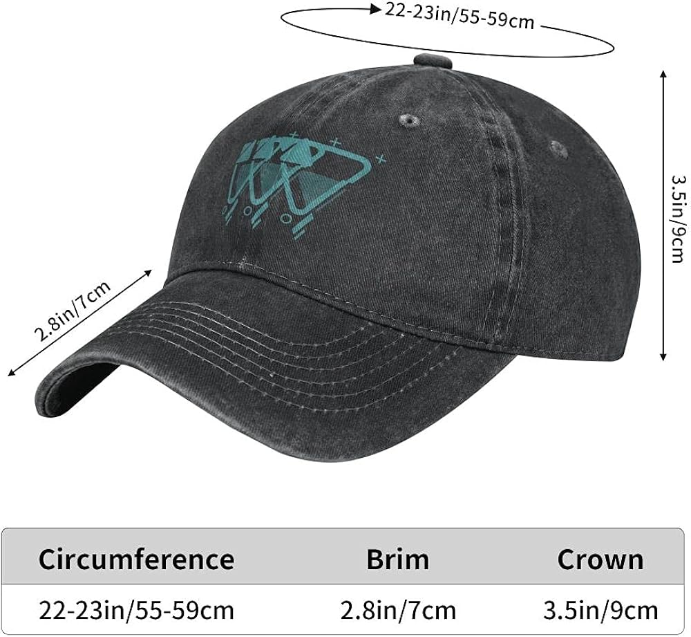 Just A Girl Who Loves Rottweilers Unisex and Personalized Cowboy hat with Adjustable Sunshade Black: Clothing