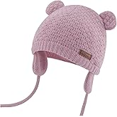 Duoyeree Kids Baby Hat Soft Warm Cable Knit Beanie Toddler Girl Fall Winter Hats