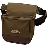 Uncle Mike's Deluxe Canvas Shell Pouch (Brown, One Size)