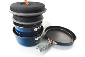 GSI Outdoors 44232 - Bugaboo Ceramic Base Camper Cookware Set