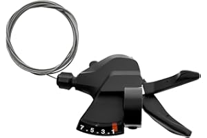 Relwears Bike Shifter SL-M315 7 Speed Right Thumb Gear Shifter 7 Speed Shifter for Moutain Bike, Road Bike and Commuter Bike