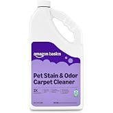 Amazon Basics Pet Stain Remover, Carpet Cleaner, Fresh Scent, 64 fl oz, Packaging May Vary