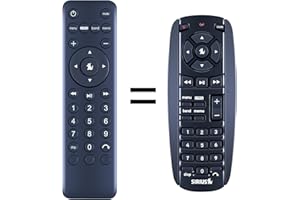 New Replacement Remote Control fit for Sirius Universal Remote Control for Sportster, Starmate, & Stratus Radios