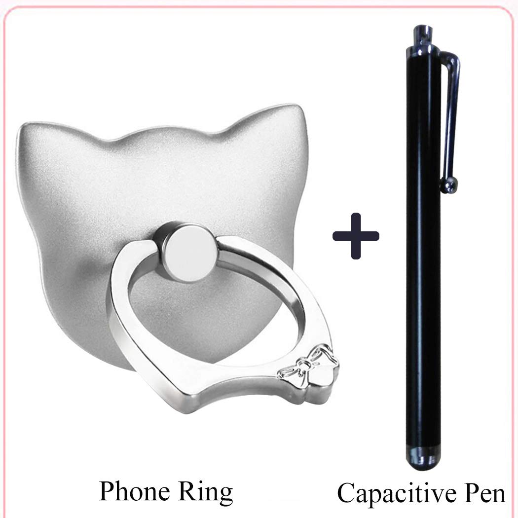 bangcool Universal Self-Adhesive Cartoon Phone Ring Holder Stand for Smart Phone and Capacitive Pen