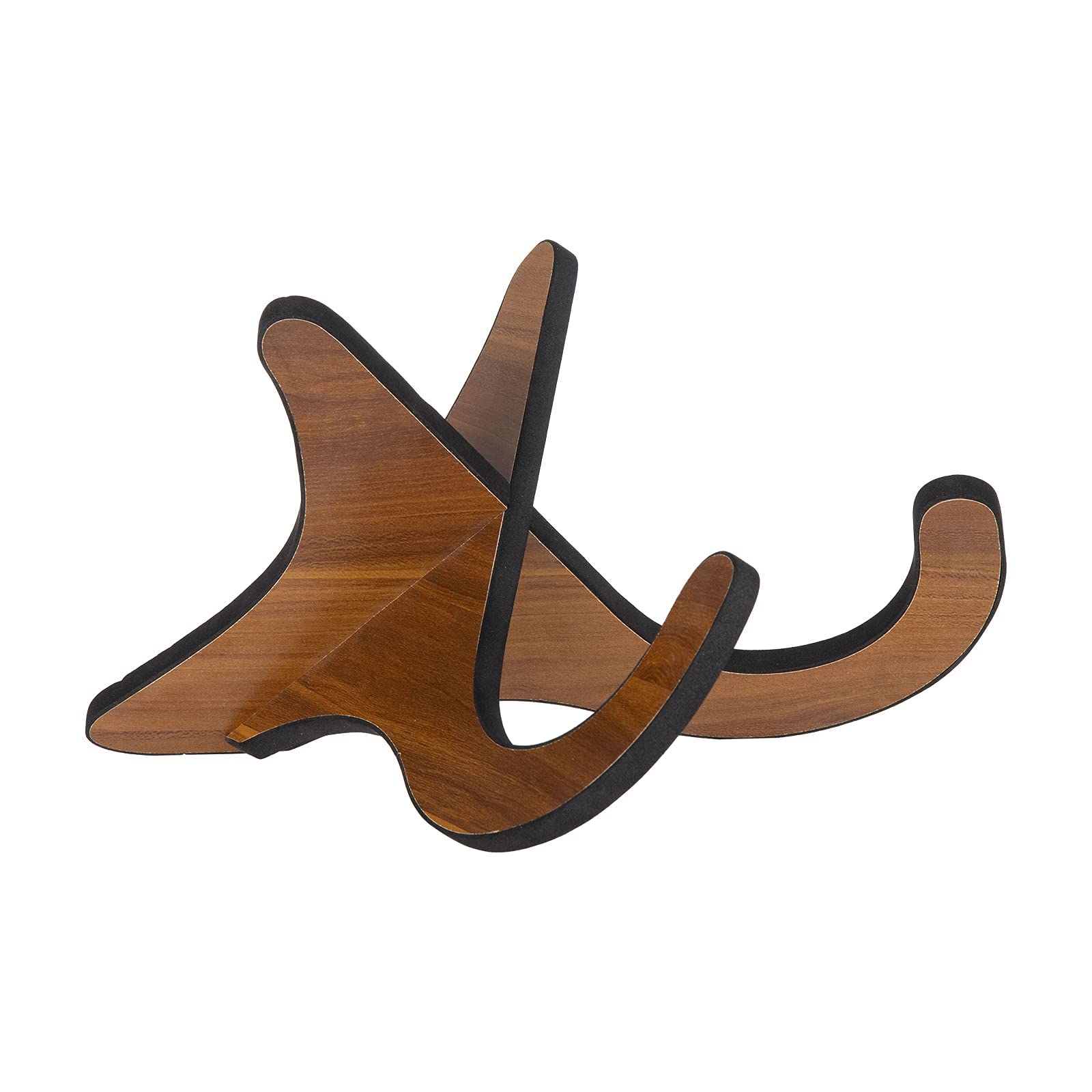 zalati Guitar Stand Wooden Ukulele Stand Detachable Folding Portable Easy to Carry Use for Instrument - X-Shape