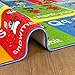 KC Cubs 8x10 ABC Alphabet ASL Sign Language Rug – Educational Non-Slip Carpet Play Mat for Kids, Toddlers, Nursery, Classroom, Playroom, Baby, Daycare