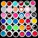 36 Colors Solid Pure Mix Color UV Builder Gel Acrylic Set for Nail Art Tips