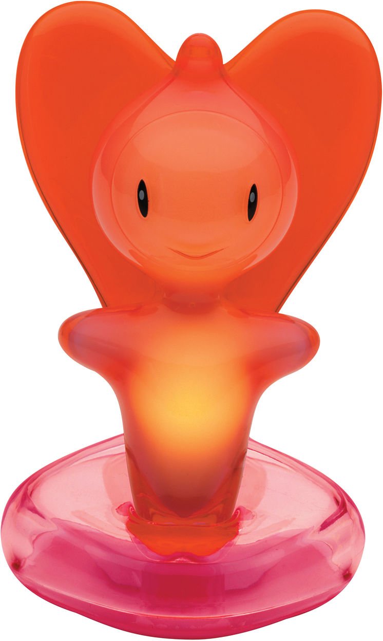 Alessi MMI26 P New Beba Light Night light in polycarbonate, pink
