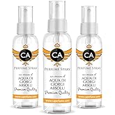 CA Perfume Eco Refill Impression of Aqua Di Giorgi Absolu For Men EDP Perfume Concentrated Mens Cologne Long Lasting Eau de Parfum Spray Refillable Atomizer Bottle 2 Fl Oz/60ml-X3