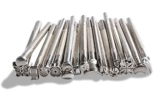 Fogood Hot 20pcs DIY Leather Working Saddle Making Tools for Leather Craft Working - Silver