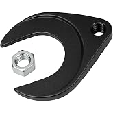 HZEL Car 63mm Inner CV Axle Puller Removal Tool with Nut, Vehicle Front Wheel Drive CV Joint Puller Adapter, Auto CV Joint Fork Attachment, Fits Slide Hammers with 5/8"-18 Threads