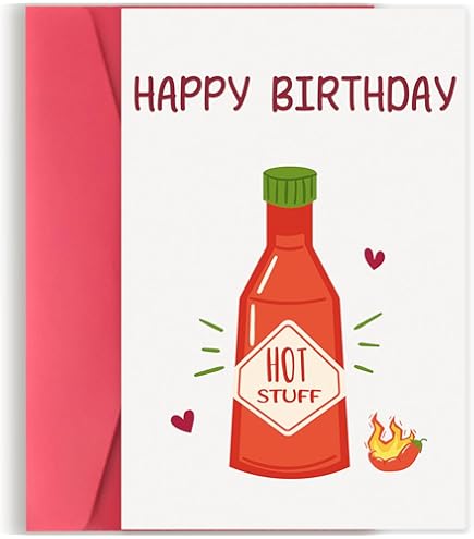 Shiyou-Old English Co. Carte D'Anniversaire De Mariage 5 Ans Amusante - 'Toast Spécial' Carte De Couple Lunny - Intérieur Vierge