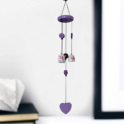 TIED RIBBONS Hanging Wind Chimes Bell for Garden, Oudoor, Patio, Office, Balcony, Home(46 cm X 6 cm)
