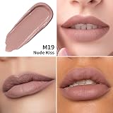 Oulac Nude Lipstick Matte Pink Long Lasting Lip Stain 4.5ml M19 Vegan view 3