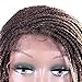 HAIR WAY Lace Front Braided Wigs Bob Style for Black Women Glueless Short Bob 3x Box Braided Lace Bob Wigs with Baby Hair for Daily Wear Half Hand Tied 12inches #4/613