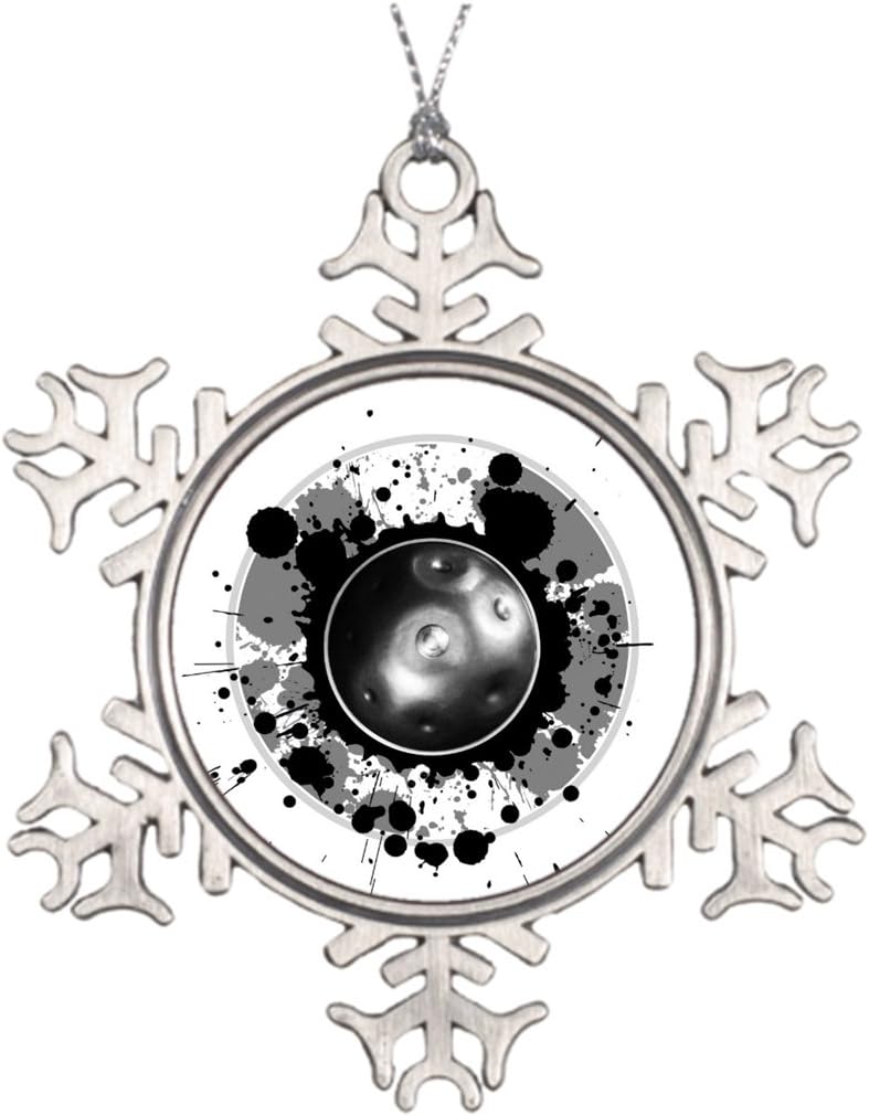 GGoodd Personalised Christmas Tree Decoration Handpan Drum Hang