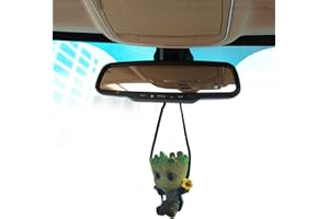 Car Hanging Accessories,Swing Smiling Little Tree Man,Car Mirror Hanging Accessories,car Decoration Charm Pendant,Car Mirror 