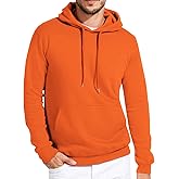 Tuveke Men's Hoodie Sweatshirt Pullover Fleece Hooded Athletic Sweat shirt For Men Hoodies Long Sleeve Kangaroo Pockets