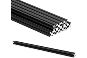 SeekLiny 10PCS V Slot 2020 Aluminum Extrusion European Standard 1000mm(39.3 inch) Length Anodized Extruded Aluminum for CNC DIY 3D Printer and Industrial Bracket Making