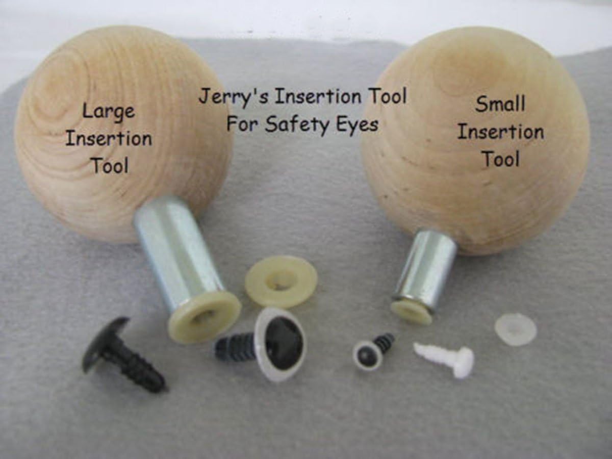 Craft Sewing Insertion Tool for Safety Eyes of Plastic & Metal Safety Washer (Small)