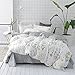 VClife Duvet Cover Full Purple Bedding Sets, Lavender Purple Comforter Cover Soft Washed Microfiber Solid Color Bedding Set 3 PCS Duvet Covers, 1 Full Size Purple Duvet Cover and 2 Pillow Shams