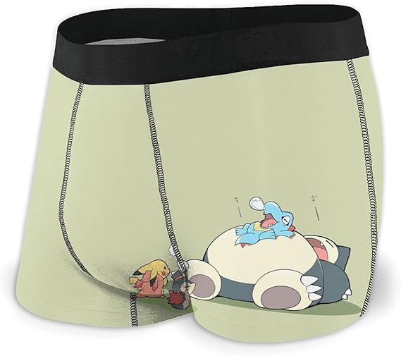 Amazon Co Jp 人気 カビゴン ポケモン 2 メンズボクサー 個性 ショーツ 四角 立体構造 快適 下着 おしゃれ ボクサーパンツ 抗菌 吸汗速乾 超薄 通気性 抜群の伸縮性 男の魅力を見せてあげます 服 ファッション小物