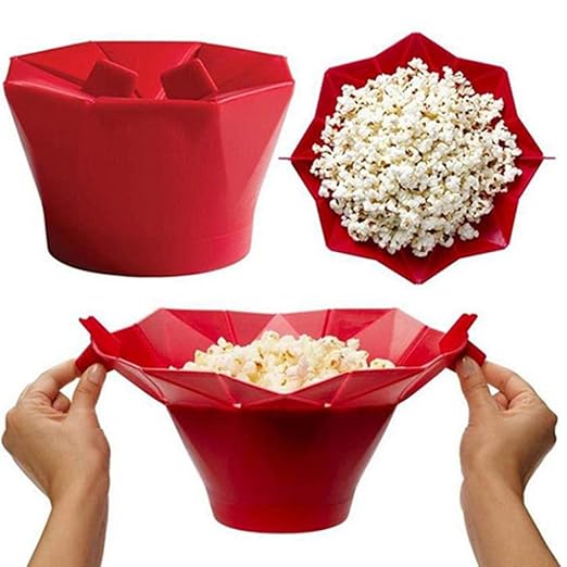 PiniceCore Microondas Palomitas de Silicona Cocina un tazón ...