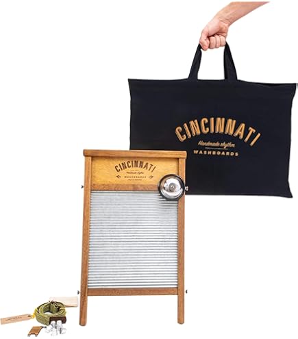 ウォッシュボード The Small Classic Washboard – Cincinnati Washboards