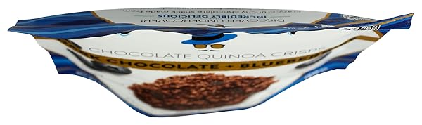 UNDERCOVER CHOCOLATE CO DARK CHOCOLATE + BLUEBERRIES CRISPY QUINOA SNACK, 2 OZ