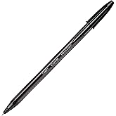 Bic Crystal Exact Fine Point Pens (0.7 mm) - Black, Box of 20