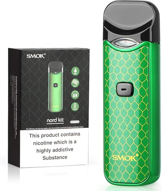 Official SMOK Nord 1100mAh 2ml E Cigarettes Vape Starter Kit, with