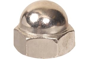 The Hillman Group 180081 Acorn Pressed Nut, 10 24-Inch, 100-Pack, No Size, Multicoloured