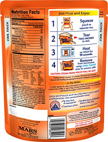 UNCLE BEN'S Ready Rice: Rice Pilaf, 8.8oz