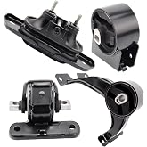 SHICHU Engine Motor Mount Compatible with 2011-2019 Dodge Journey 3.6L FWD | Engine Mount Set for 2011-2014 Dodge Avenger Chrysler 200 3.6L FWD Replacement for A5551 A5443 A5632 A5543 Set of 4