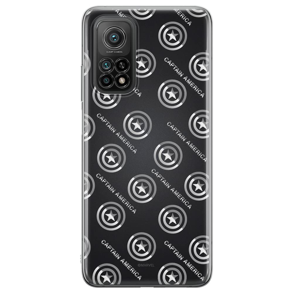 ERT GROUP mobile phone case for Xiaomi Redmi Note 11 Pro 5G/11 Pro 4G original and officially Licensed Marvel pattern Captain America 012, case made of TPU