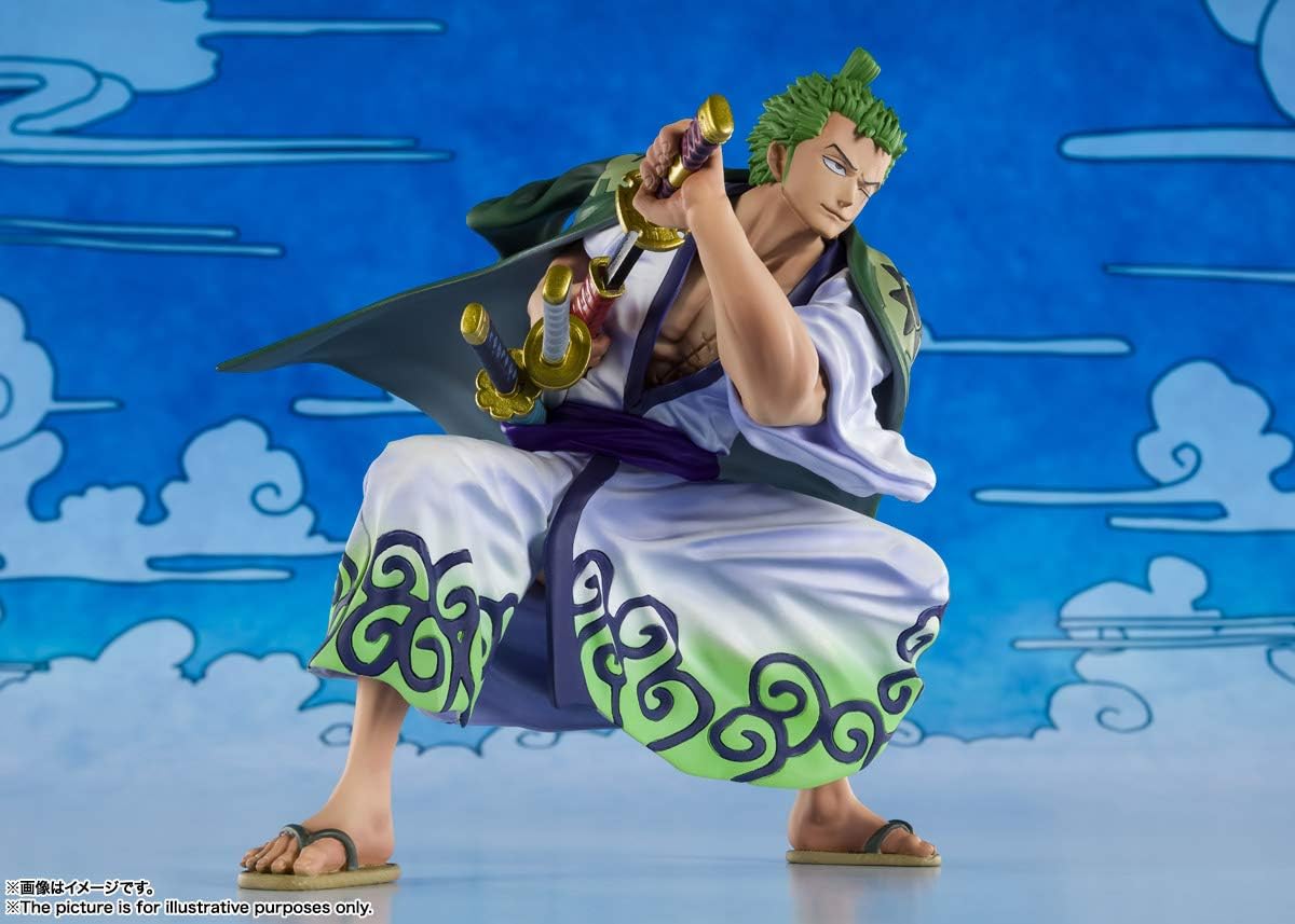 Amazon Co Jp フィギュアーツzero One Piece ロロノア ゾロ ゾロ十郎 約110mm Pvc Abs製 塗装済み完成品フィギュア ホビー 通販